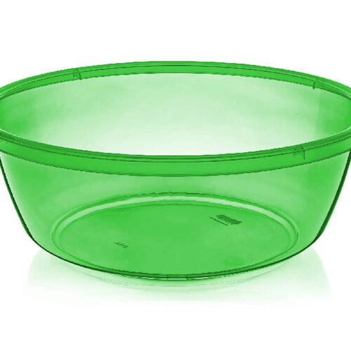 miska okrągła 4,5l  transparent mix | 10334-347