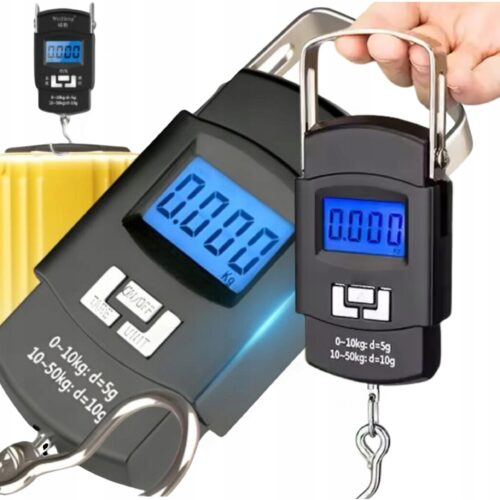 WAGA HAKOWA WĘDKARSKA BAGAŻOWA RĘCZNA MOCNA DUŻA 50 KG